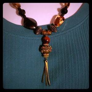 Women's fashion ooak repurposed necklace